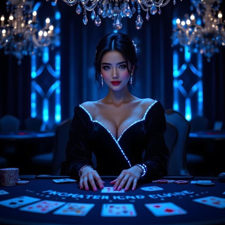 Meja blackjack live dealer di pajero slot dengan dealer profesional di studio multi-kamera